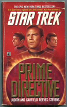 Star Trek PRIME DIRECTIVE Garfield and Judith Reeves-Stevens First Printing  - £6.21 GBP