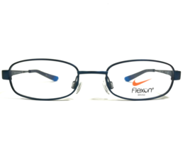 Nike with Flexon Kids Eyeglasses Frames 4638 426 Matte Blue Oval 45-17-125 - £87.85 GBP