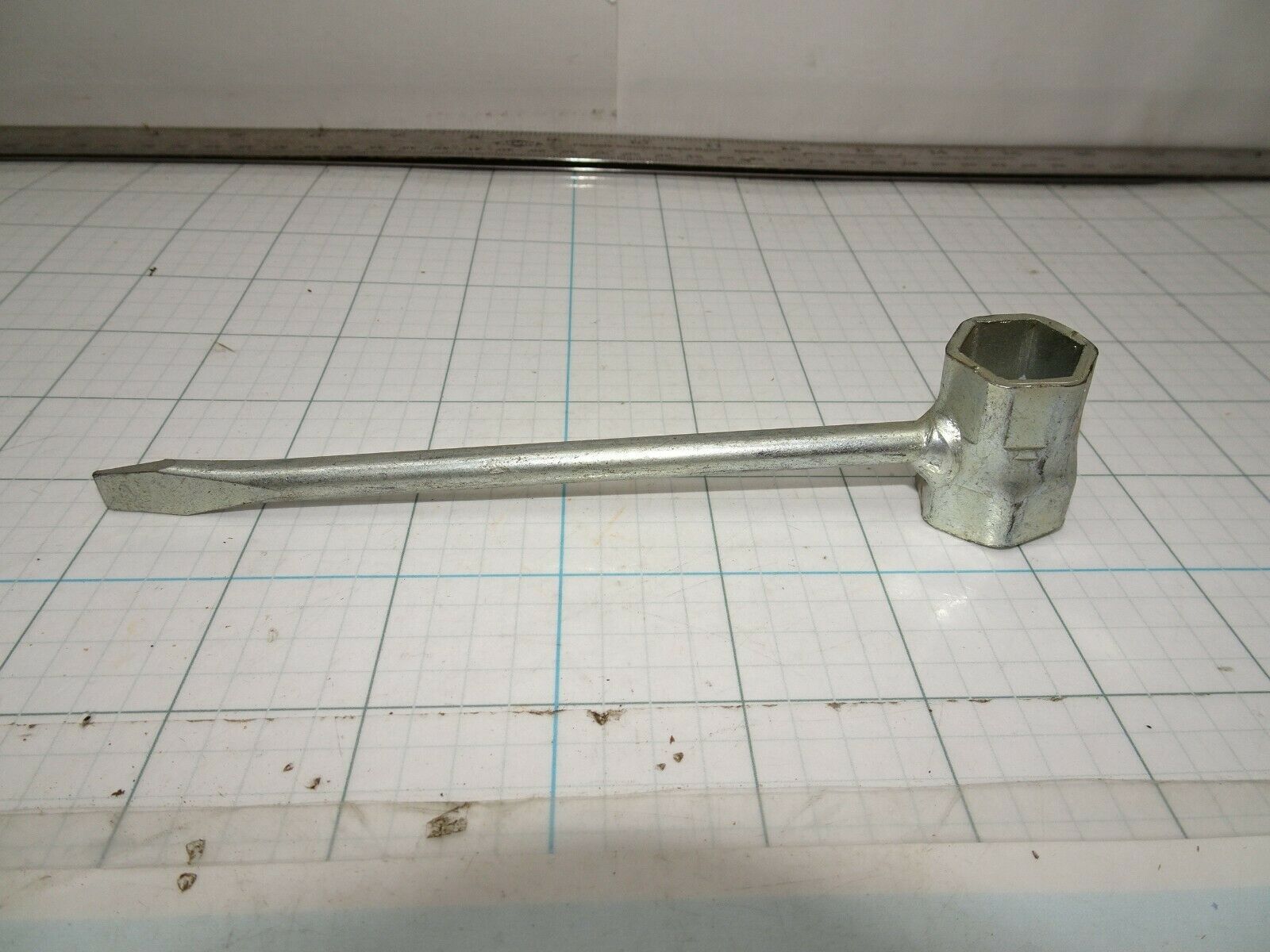 Oregon 57-007 Bar Wrench Scrench 19MM and 16MM Made in Italy OEM NOS - $15.46