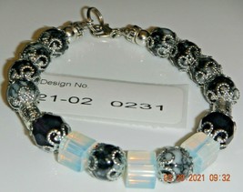Moonstone  Gemstone Bracelet Metaphysical- harmony, peace,  #21020231 - £9.72 GBP