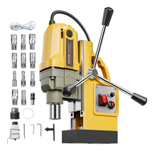 VEVOR Electric Mag Drill Press, 1400W, 1.6&quot; Diameter, 2810 lbf, 11 Corin... - $229.90