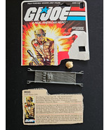 GI Joe 1983 DOC Medic File Card And Accessories Only NO FIGURE - $399.66 MXN