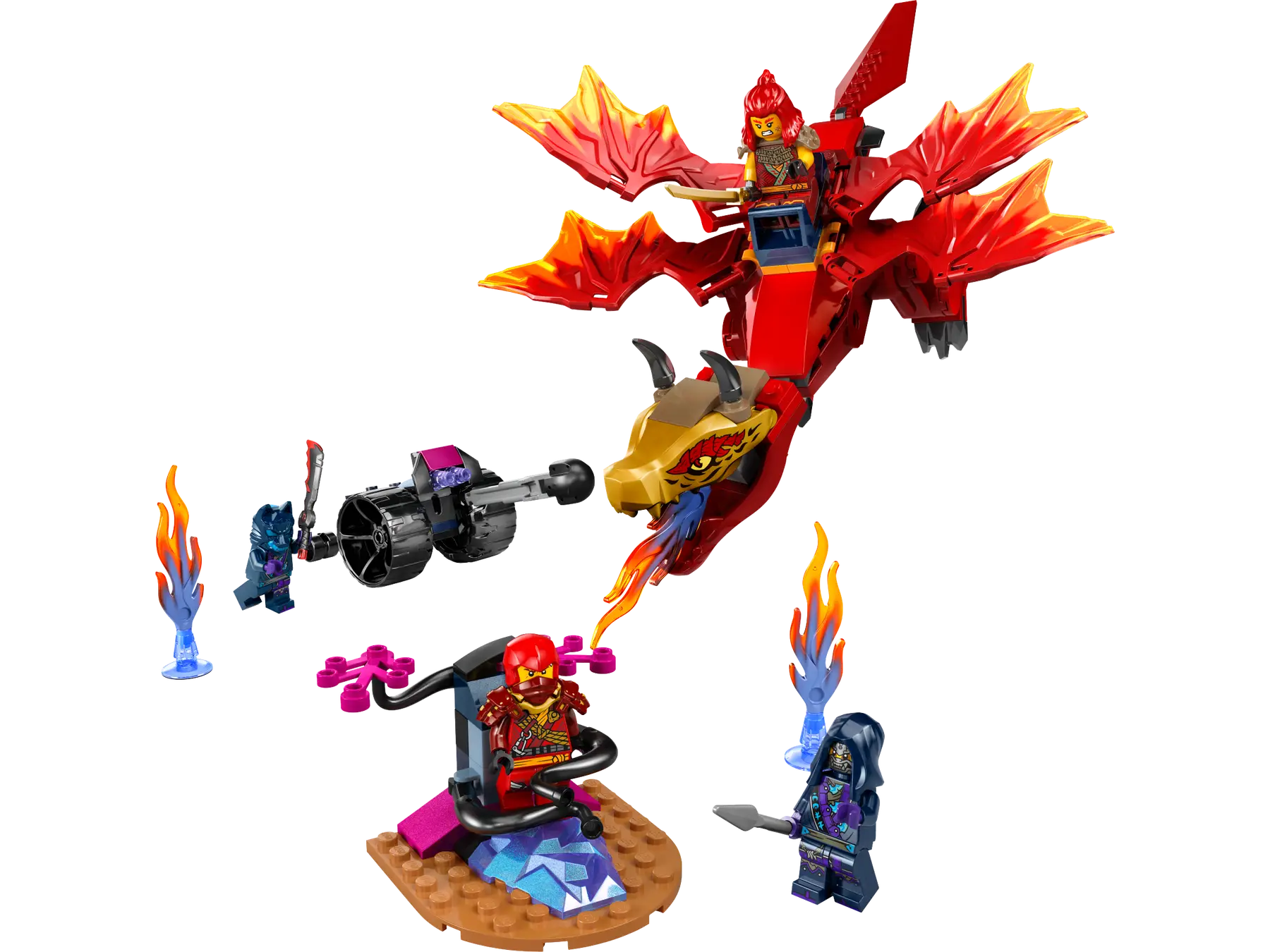 LEGO ninjago 71815 Kai&#39;s Source Dragon Battle - $96.00