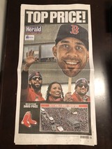 2018 Boston Red Sox World Series Duck Boat Parade Boston Herald-History!... - $17.41