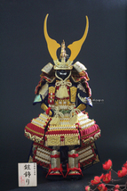 samurai , samurai doll , armor , samurai armor, Japanese doll , 鎧 , 兜 , 五月人形, 日本 - £211.53 GBP