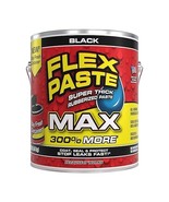 Sealer Flex Seal Flex Paste PFSMAXBLK01 Max 12 Lb Black Dented Can - $150.79 CAD