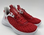 Under Armour Curry Flow 9 Team White Red 2022 3025631-100 Men’s Sizes 13-14 - $99.95
