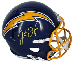 Justin Herbert Autographed Chargers 1974-87 Throwback Full Size Helmet F... - $508.73