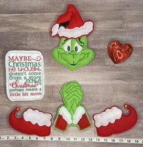 Grinch heart create your own Christmas Wreath - £27.54 GBP