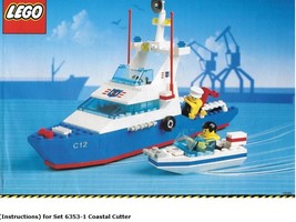 LEGO 6353 Town Classic Town Coast Guard Coastal Cutter  - $40.00