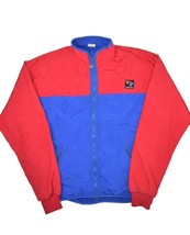 Vintage Bellwether Jacket Mens XL Red Blue Colorblock Fleece Lined Cycli... - £35.70 GBP