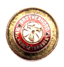 Vintage Brotherhood of Railroad Trainmen Service Pin Enameled ca 1950 - $18.80