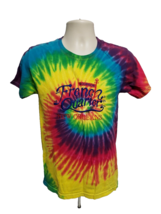 Bourbon French Quarter New Orleans Adult Small Tie Dye TShirt - £11.87 GBP