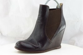 Corso Como Boot Sz 7 M Wedge Brown Leather Women - $25.22