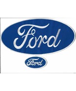 FORD 12X6 &amp; 2X4&quot; SEW/IRON ON PATCH EMBROIDERED MUSTANG NHRA 1932 HOT ROD... - $551.11 MXN