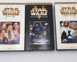 Star Wars Trilogy (VHS, 2000) 3 Box Set Widescreen Special Edition Episo... - $12.59