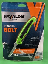 HAVALON Piranta Bolt Stainless Steel Folding Hunting Knife with ABS Handle - £25.23 GBP