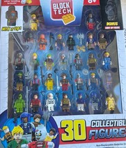 Block Tech Figure set 30 Collectible Figures (Bonus 1 light up figure) - $24.52