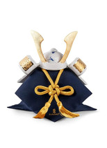 Lladro 01013053 Samurai Helmet Blue Koi Sculpture Limited Edition New in box - $2,277.00