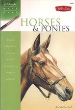 Watercolor Made Easy, Horses &amp; Ponies by J. Griffin-Scott (Walter Foster... - $7.00