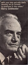 Barry Goldwater Political Campaign Booklet from the 1964 Presidential Ca... - €4,27 EUR