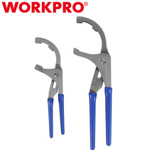 WORKPRO 2PC 9&quot; 12&quot; Oil Filter Wrench/Plier Set Adjustable Oil Filter Rem... - £36.35 GBP