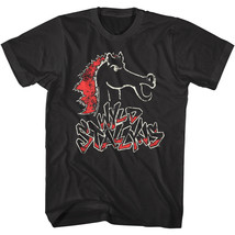 Bill &amp; Teds Excellent Adventure Wyld Stallyns Men&#39;s T Shirt Horse Rock Band Top - £18.31 GBP+