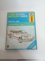 Haynes Automotive Repair Manual 36074 Ford TAURUS &amp; Mercury SABLE 1986 -... - $8.59
