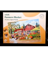 Relish Farmer&#39;s Market 63 Piece Dementia Alzheimer&#39;s Jigsaw Puzzle All L... - €12,86 EUR