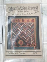 Cotton Way Season to Season Quilts Fall Harvest Festival Pattern - $9.81