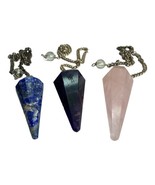 3 pendulum Natural Stones - €21,15 EUR
