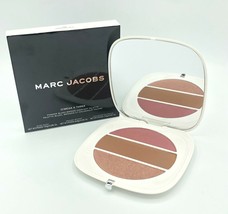 Marc Jacobs O!Mega X Three Omega Blush Bronzer Highlight Palette - Tantalize Glo - £27.52 GBP