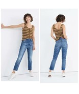 Madewell The Tall High-Rise Slim Boyjean in Dover Wash: Raw-Hemmed Editi... - $121.72 CAD