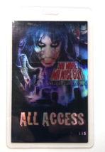 Alice Cooper Evil Returns Backstage Pass Original Vintage UNUSED 2011 Ha... - $22.33