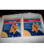 Lot of 2 Vileda Wet n Wipe Window Cleaning Cloth - Made in Germany - $23.48 CAD