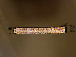 NEW Gay Pride LGBT Rainbow Unisex Bracelet Jewelry Lesbian Bisexual Tran... - £7.78 GBP