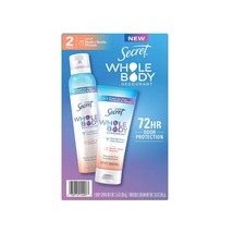 Secret Whole Body Deodorant Duo, Peach &amp; Vanilla Blossom, 2 pk. - $485.47 MXN