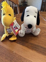 Baby Snoopy Woodstock Mini Plush Toy Peanuts Gang Stuffed Animals Presti... - $15.79