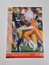 Gary Anderson Tampa Bay Buccaneers 1993 Upper Deck Card #363 - £0.78 GBP