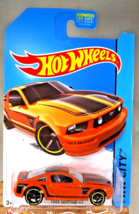 2014 Hot Wheels #92 HW City-Mustang 50th FORD MUSTANG GT Orange w/BlackOH5Spokes - £7.85 GBP