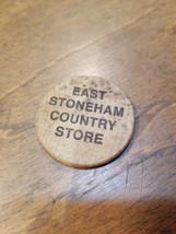 EAST STONEHAM Country Store ME MA Wooden Nickel Token - £2.36 GBP