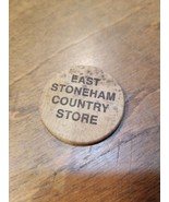 EAST STONEHAM Country Store ME MA Wooden Nickel Token - £2.33 GBP