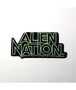 Alien Nation embroidered fabric patch - New - iron or sew on - £8.56 GBP