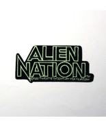 Alien Nation embroidered fabric patch - New - iron or sew on - £8.22 GBP