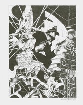 Jim Steranko SIGNED LE Comic Art Print #40/100 The Shadow Knows Pulp / O... - £205.03 GBP