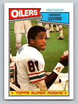Ernest Givins #310 1987 Topps Houston Oilers RC - £1.56 GBP