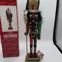 Kurt S. Adler Hollywood African American Nutcracker, 16.5" New In Box - $65.00