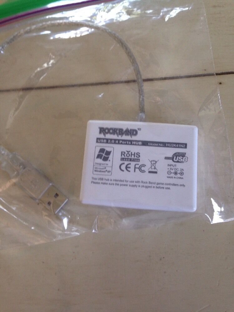 Rockband USB 2.0 4 Ports Hub #hu2k41n2 - $15.83