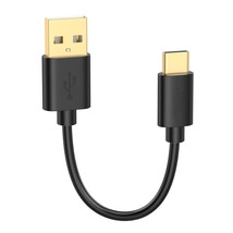 CableCreation Short USB to USB C 0.5FT USB A to USB C 3A Fast Charging Cable 480 - £14.42 GBP