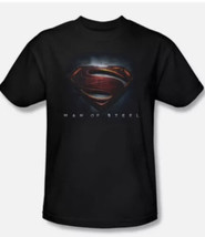 DC Comics Mens Distressed Superman Man Of Steel Shield T-Shirt Sz M Medium New - £8.78 GBP